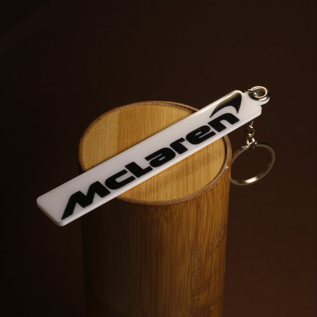 McLaren Wordmark Keychain | Acrylic, 5 cm