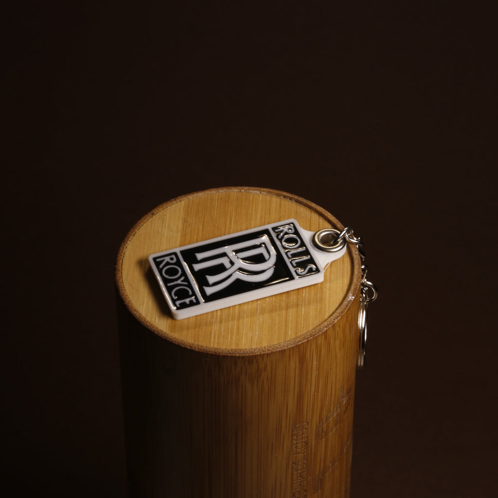 Rolls-Royce Monogram-Schlüsselanhänger | Acryl, 5 cm